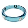Dulcis バングル, オクタゴンカット, ブルー, ゴールドトーン・プレーティング - Swarovski, 5714391