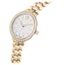 Zegarek, Swiss Made, Metalowa bransoleta, W odcieniu złota, Powłoka w odcieniu szampańskiego złota - Swarovski, 5715026