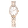 Dextera Octagon watch, Swiss Made, Metal bracelet, Gold tone, Rose gold-tone finish - Swarovski, 5715517