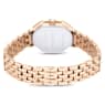 Dextera Octagon watch, Swiss Made, Metal bracelet, Gold tone, Rose gold-tone finish - Swarovski, 5715517
