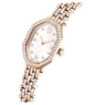 Dextera Octagon watch, Swiss Made, Metal bracelet, Gold tone, Rose gold-tone finish - Swarovski, 5715517