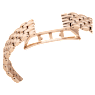 Dextera Octagon Uhr, Schweizer Produktion, Metallarmband, Goldfarben, Roségoldfarbenes Finish - Swarovski, 5715517