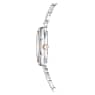 Dextera Octagon watch, Swiss Made, Metal bracelet, Silver tone, Rose gold-tone finish - Swarovski, 5715521