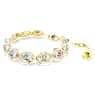 Chroma Tennisブレスレット, オクタゴンカット, マルチカラー, ゴールドトーン・プレーティング - Swarovski, 5715800