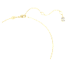 Idyllia Y pendant, Mixed cuts, Flower, Multicolored, Gold-tone plated - Swarovski, 5717158