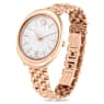 Imber watch, Swiss Made, Metal bracelet, Gold tone, Rose gold-tone finish - Swarovski, 5717532