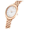 Imber watch, Swiss Made, Metal bracelet, Gold tone, Rose gold-tone finish - Swarovski, 5717532
