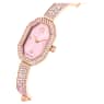 Orologio bangle Dextera, Fabbricato in Svizzera, Rosa, Placcato color oro rosa - Swarovski, 5717588