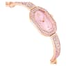Orologio bangle Dextera, Fabbricato in Svizzera, Rosa, Placcato color oro rosa - Swarovski, 5717588