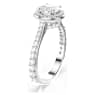 Bague Una Angelic, Taille ronde, Blanche, Finition argentée - Swarovski, 5717930