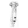 Bague Una Angelic, Taille ronde, Blanche, Finition argentée - Swarovski, 5717930