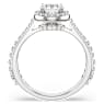 Bague Una Angelic, Taille ronde, Blanche, Finition argentée - Swarovski, 5717930