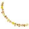 Gema Tennis necklace, Mixed cuts, Yellow, Gold-tone plated - Swarovski, 5718071