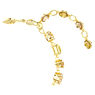 Gema bracelet, Mixed cuts, Yellow, Gold-tone plated - Swarovski, 5718072