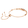 Imber Tennis bracelet, Mixed round cuts, Pink, Rose gold-tone plated - Swarovski, 5718204