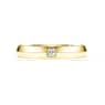 Eternity band ring, Lab-grown diamonds 0.05 ct tw, 14K yellow gold - Swarovski, 5718258
