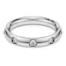 Eternity band ring, Lab-grown diamonds 0.5 ct tw, 14K white gold - Swarovski, 5718260