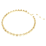 Millenia Tennis necklace, Octagon cut, Yellow, Gold-tone plated - Swarovski, 5718674