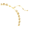 Collier Tennis Millenia, Taille octogonale, Jaune, Placage de ton or - Swarovski, 5718674