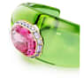 Dulcis cuff, Set (2), Octagon cut, Pavé, Multicolored, Gold-tone plated - Swarovski, 5719115
