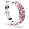 Orecchini ear cuff Matrix, Taglio baguette, Placcato rodio - Swarovski, 5719140