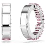 Orecchini ear cuff Matrix, Taglio baguette, Placcato rodio - Swarovski, 5719140
