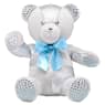 Build-A-Bear Birthstone Bear Collectible, Featuring Swarovski® crystals, Teddy bear, March, Light Blue - Swarovski, 5719965