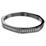 Matrix 뱅글, 바게트 컷, 옥타곤 쉐입, 그레이, 루테늄 플래팅 - Swarovski, 5720367
