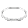 Matrix 뱅글, 바게트 컷, 옥타곤 쉐입, 화이트, 로듐 플래팅 - Swarovski, 5720622