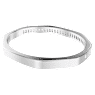Matrix 뱅글, 바게트 컷, 옥타곤 쉐입, 화이트, 로듐 플래팅 - Swarovski, 5720622