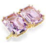 Extension Millenia, Taille octogonale, Violette, Placage de ton or - Swarovski, 5720629