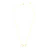 Eternity pendant, Lab-grown diamonds 0.35 ct tw, Mixed shapes, 18K yellow gold - Swarovski, 5720704