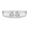 Eternity band ring, Lab-grown diamonds 1.0 ct tw, Octagon shape, 18K white gold - Swarovski, 5720751