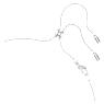 Ariana Grande x Swarovski choker, Crystal pearl, Round cut, White, Rhodium plated - Swarovski, 5720865