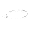 Ariana Grande x Swarovski choker, Crystal pearl, Round cut, White, Rhodium plated - Swarovski, 5720865