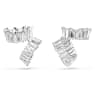 Orecchini ear cuff Ariana Grande x Swarovski, Taglio baguette, Bianchi, Placcato rodio - Swarovski, 5720872