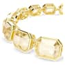 Bracelet Tennis Millenia, Taille octogonale, Caramel, Placage de ton or - Swarovski, 5720912