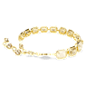 Bracelet Tennis Millenia, Taille octogonale, Caramel, Placage de ton or - Swarovski, 5720912