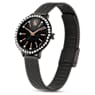 Certa óra, Fémszíj, Fekete, Fekete felület - Swarovski, 5721560