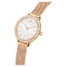 Certa Uhr, Metallarmband, Roséfarben, Roségoldfarbenes Finish - Swarovski, 5721561
