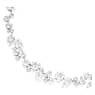 Colar Constella, Lapidação redonda, Branco, Lacado a ródio - Swarovski, 5722472