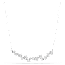 Verižica Constella, Mešani rezi, Bela, Prevleka iz rodija - Swarovski, 5722473