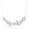 Verižica Constella, Mešani rezi, Bela, Prevleka iz rodija - Swarovski, 5722473
