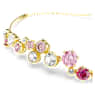 Constella bracelet, Mixed cuts, Multicolored, Gold-tone plated - Swarovski, 5722476
