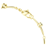 Constella bracelet, Mixed cuts, Green, Gold-tone plated - Swarovski, 5722478
