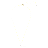 Stilla Attract 펜던트, 라운드 컷, 화이트, 골드 톤 플래팅 - Swarovski, 5723298