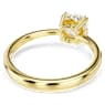Bague cocktail Stilla Attract, Taille ronde, Blanche, Placage de ton or - Swarovski, 5723330