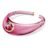 Halsband, Oktagon-Schliff, Pavé, Rosa, Goldlegierungsschicht - Swarovski, 5723509