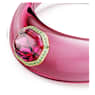 Halsband, Oktagon-Schliff, Pavé, Rosa, Goldlegierungsschicht - Swarovski, 5723509
