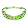 Choker, Mixed cuts, Green, Gold-tone plated - Swarovski, 5723510